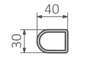 Θερμοστάτης & Θερμική Αντίσταση TERMA ONE D 30x40 - Τεχνικά Χαρακτηριστικά